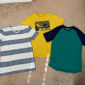 Lot of 3 men’s Old Navy Shirts Medium Tall